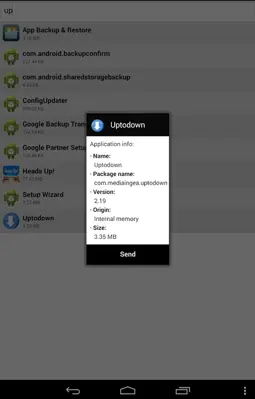 Bluetooth App Sender android App screenshot 2